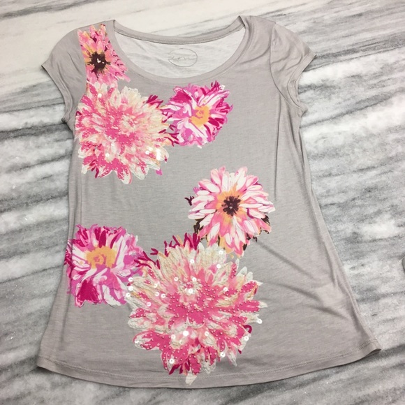 INC International Concepts Tops - INC International Concepts Floral T-Shirt